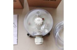 China MC 931 Differential Pressure Gauge With Alarm Micro Switch supplier