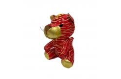 China Artificial Chinese Style Tiger Plush Doll With Golden Embroidery Thread supplier