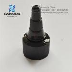 Custom BPA FREE Black Twist Top Dispensing Lids For Squeeze Bottles for sale