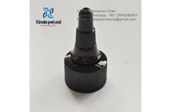 China Custom BPA FREE Black Twist Top Dispensing Lids For Squeeze Bottles supplier