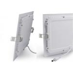 Dimmable Recessed Led Ceiling Downlights Square 8 Inch 12w 4500K White Color for sale