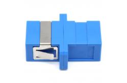 China FTTH Waterproof Fiber Optic Connector SC UPC Simplex Adapter With Flange supplier