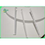 Non - Toxic 28gsm 24gsm White Straw Wrapping Paper For Drinking Packaging for sale