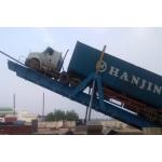 Hydraulic Truck Loading Platform 400mm Lip Mobile Unloading Ramp for sale