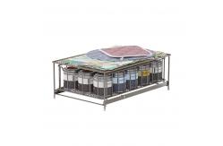 China Keep Kitchen Tidy With Rectangular Under Sink Organizer Sliding Storage Basket supplier