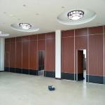 Removable Wooden Folding Acoustic Partition Walls Sliding Operable Partitions For Conference Hall for sale