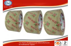 China OEM Printed Single Sided Crystal Clear Packing Tape For Carton Sealing supplier