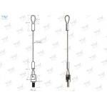 M4 Stud Single Leg Sling 304 Stainless Steel Safe Rope Swaged Steel Eye for sale