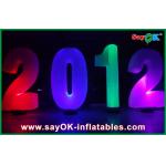 Beautiful Inflatable Lighting Decoration Number For Advertising for sale