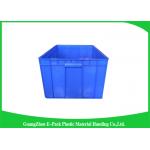 Logistics Packaging Plastic Storage Trays Recycle Stackable  For Warehousing