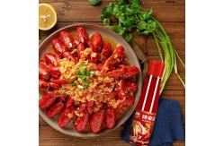 China Dipping Compound Spicy garlic Hot Chili Oil Seasoning 190ml supplier