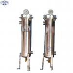 316 304 Industrial Water Customized Stainless Cartridge Food Grade Filter Multi Bag Housings Manufacturers for sale
