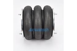 China SP1542 Triple Convolutions Air Spring 12''×3 Firestone W01R584062 Dunlop Spring Ride supplier