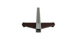 China 0.05mm Accuracy Rail Track Measuring Equipment Offset Ruler 100mm Range supplier