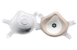 China Disposable Anti Dust Face Mask , Breathable Dust Mask With Adjustable Nose Clip supplier