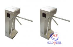 China Esd Card Reader RS485 SUS304 90cm Arm Swing Turnstile Gate supplier