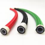 DN8 Nylon Covered Stainless Steel PTFE Braided Hose For Steam for sale