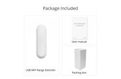 China Mini USB WiFi Range Extender 2.4GHz Wireless Signal Repeater Booster supplier