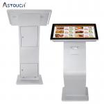Indoor Touch Screen Computer Kiosk 22 Inch Advertising Kiosk Display for sale