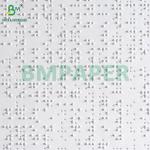 Premium Bright White 160grams 180grams Uncoated Braille Paper for sale