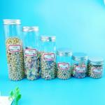 65mm Plastic Screw Cap Jars For Snack Beans Salt