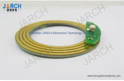 China 6 Circuits rotary electrical interface , electric flat slip ring For Robotics supplier