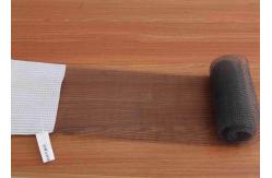 China Titanium Knitted Wire Mesh Roll / Both Flat Mesh And Crimped Mesh supplier