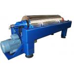 SS316L PLC Control Dewatering Continuous Decanter Centrifuges With Screw Discharging for sale