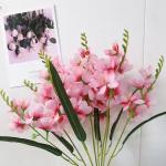 High-End Fragrant Snow Flowers Artificial Bouquets Wedding Table Hotel Home Decor Flower Arrangement Ornaments for Photography for sale