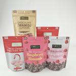 Customized Private Logo Zipper Plastic Stand Up Zip Lock Packaging Bag Packs Edibles Cookies for sale
