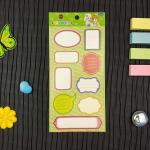 157gram Gift Stickers Labels CMYK Colour Self Adhesive Stickers for sale