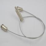 Lighting Wire Rope Components Custom Two-Way Wire Rope Cable Gripper Suspension Kits for sale