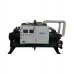 ISO Water Cooled Screw Chiller 1100HP 1100KW/Hr 189.2m3/H Circulation Flow Dual Circuit for sale