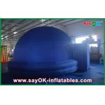 Dia 5m Blue Inflatable Planetarium Dome Tent Watching Movie Use for sale