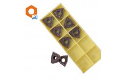 China PVD CVD Coating Tungsten Carbide Turning Inserts For CNC Turning Steel Alloy supplier