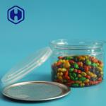 Cat Dog Treat Biscuits Plastic Easy Open Cans With Pet Food Round 250ml 60mm Height for sale