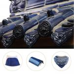 Customizable Traditional Ceramic Chinese Glazed Roof Tiles 180*110mm for sale