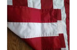 China 100% Polyester Sewn Flag Screen Printed Single Sided Or Double Sided supplier