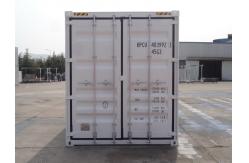 China Waterproof 40 Foot Open Side Container Height 2896MM With Bar Lock Durable supplier
