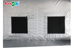 China Customized 7x5x3mH Silver Car Inflatable Spray Booth supplier