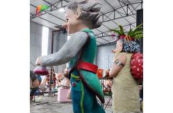 China Weather Proof Large Custom Made Animatronics With LED Light Personalized supplier