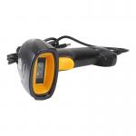 Black 1D Laser Barcode Scanner IP52 Handheld Laser Barcode Scanner 5V