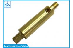 China SGS Brass Universal Joint Coupling / Lamp Swivel Parts For Lighting supplier