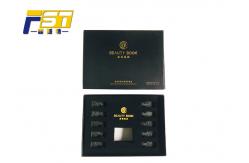 China Black Moisture Resistant High End Gift Boxes Sturdy Structure With Strong Magnets supplier