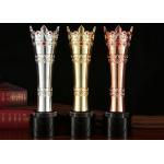 Fantasy Metal Trophy Cup With Luxury Rubies Gold / Silver / Bronze Color Optional for sale