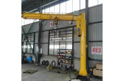 China Variable Speed Column Mounted Jib Crane For Material Handling supplier
