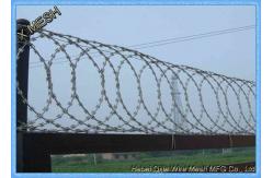 China Heavy Galvanised Concertina Razor Wire Barbed Tape Security Fencing supplier