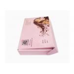 Custom Corrugated Paper Mailer Boxes Shipping Packaging For Hair Extension Wigs for sale