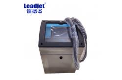 China Food Packages Leadjet Inkjet Printer / Expiry Date Coding Machine With Samrt Cartridge supplier