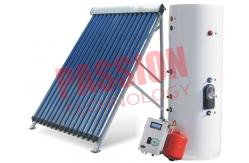 China Direct Flow Sun Power Solar Water Heater Rooftop , Split Solar Hot Water System supplier